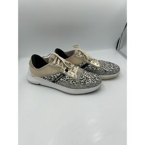 Cole Hahn Zero Grand Sneakers With Leopard Size 10